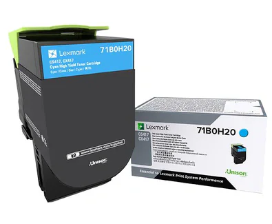Toner Lexmark 71B0H20, cyan ,3.5k, pentru CX417DE,CS417DN