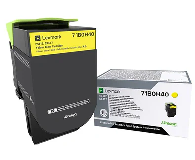 Toner Lexmark 71B0H40, yellow ,3.5k, pentru CX417DE,CS417DN