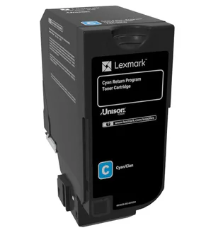 Toner Lexmark 74C20C0 cyan, 3k pagini ,compatibil cu CX725de,CX725dhe, CX725dthe, CS725de, CS720de, CS720dte, CS725dte.