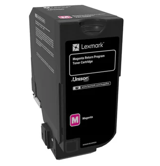 Toner Lexmark 74C20M0 magenta, 3k pagini ,compatibil cu CX725de,CX725dhe, CX725dthe, CS725de, CS720de, CS720dte, CS725dte.