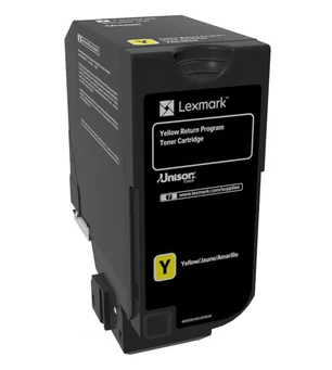 Toner Lexmark 74C20Y0 yellow, 3k pagini ,compatibil cu CX725de,CX725dhe, CX725dthe, CS725de, CS720de, CS720dte, CS725dte.