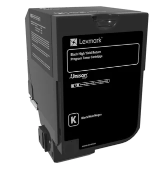 Toner Lexmark 74C2HK0, black, 20 k, CS720de / CS720dte / CS725de/ CS725dte