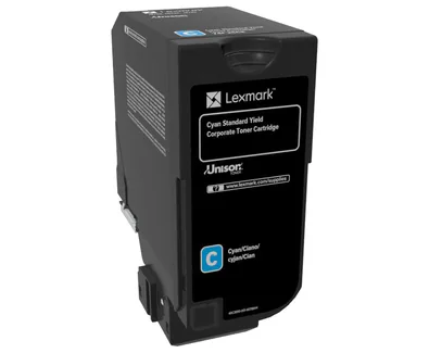 Toner Lexmark 74C2SCE cyan, 7k ,compatibil cu CX725de, CX725dhe ,CX725dthe, CS725de, CS720de, CS720dte, CS725dte
