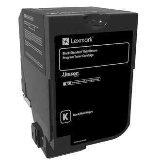 Toner Lexmark 74C2SK0 Black 7 K compatibil cu CS720de, CX725de, CX725dhe, CS720dte, CX725dthe, CS725de, CS725dte