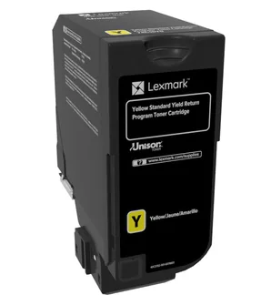 Toner Lexmark 74C2SY0, yellow, 7 k, CS720de / CS720dte / CS725de/ CS725dte / CX725de / CX725dhe / CX725dthe