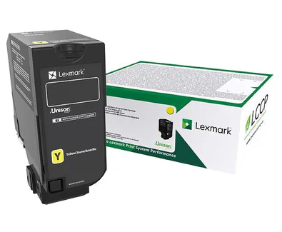 Toner Lexmark 75B20Y0, Return Program, galben, 10 k, CS/CX 727,CS728
