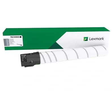 Toner Lexmark 76C00K0, black, 18.5k, CS92x/CX92x