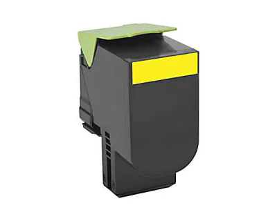 Toner Lexmark 80C0H40, yellow, 3 k, CX410de , CX410de with 3 yearOnsite Service , CX410dte , CX410e