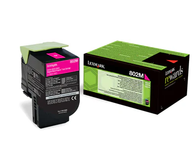 Toner Lexmark 80C20M0, magenta, 1 k, CX310dn , CX310n , CX410de ,CX410de with 3 year Onsite Service , CX410dte , CX410e , CX510de ,CX510de Statoil , CX510dhe , CX510dthe