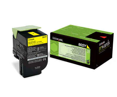 Toner Lexmark 80C20Y0, yellow, 1 k, CX310dn , CX310n , CX410de ,CX410de with 3 year Onsite Service , CX410dte , CX410e , CX510de ,CX510de Statoil , CX510dhe , CX510dthe