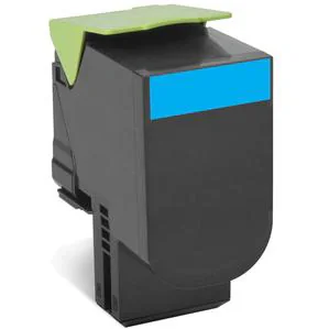 Toner Lexmark 80C2XC0, cyan, 4 k, CX510de , CX510de Statoil ,CX510dhe , CX510dthe