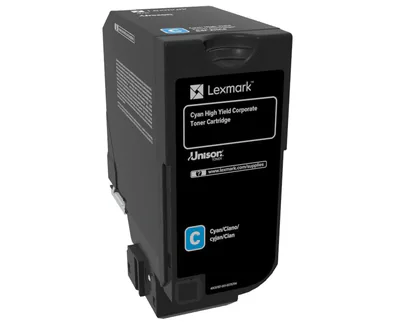 Toner Lexmark 84C2HCE cyan, 16k ,compatibil cu CX725de, CX725dhe ,CX725dthe