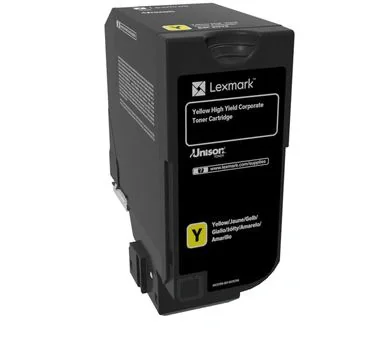Toner Lexmark 84C2HYE yellow, 16k ,compatibil cu CX725de,CX725dhe, CX725dth