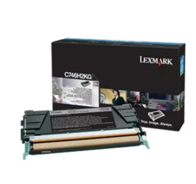Toner Lexmark C746H3KG, black, 12 k, C746dn , C746dtn , C746n ,C748de , C748dte , C748e