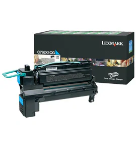 Toner Lexmark C792X1CG, cyan, 20 k, C792de , C792de Gov HV ,C792de Gov LV , C792dhe , C792dhe Gov LV , C792dte , C792e