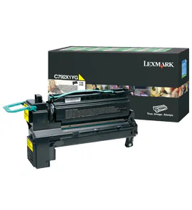 Toner Lexmark C792X1YG, yellow, 20 k, C792de , C792de Gov HV ,C792de Gov LV , C792dhe , C792dhe Gov LV , C792dte , C792e