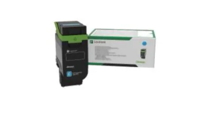 Toner Lexmark cyan 2K, pentru Lexmark CS531, 632, CX532, 635, cu Program de returnare