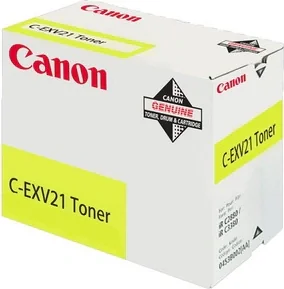 Toner Original Canon Yellow, EXV21Y, pentru IR C2380I|IR C2880|IR C2880I|IR C3080|IR C3080I|IR C3380|IR C3380I|IR C3580|IR C3580I, 14K,NOPP, "CF0455B002AA"