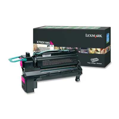 Toner Original Lexmark Magenta, X792X1MG, pentru X792 Series, 20K, "X792X1MG"