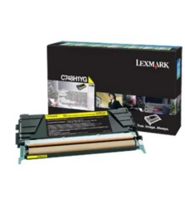 Toner Original Lexmark Yellow, C748H3YG, pentru C748 Series, 10K, "C748H3YG"