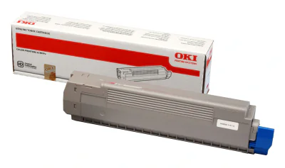 Toner Original Oki Magenta, 44643002, pentru C801, 7.3K,"44643002"