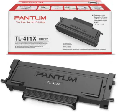 Toner Original Pantum Black, TL-411X, pentru P3010DW|3300DW|M6700DW|M6800FDW|M7100DW|M7200FDW, 6K, incl.TV 1.2 RON, "TL-411X"