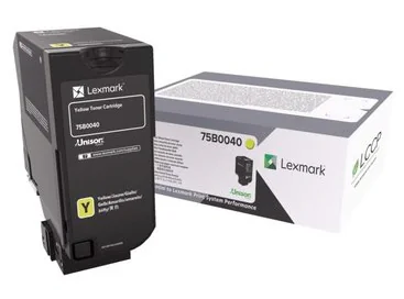 Cartus toner Lexmark Standard Yellow 75B0040