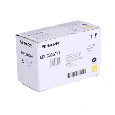 Toner SHARP MXC30GTY, galben, pentru MX-C250F MX-C300W