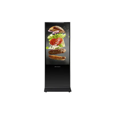 Totem Hikvision indoor Digital Signage, 55", Cortex-A17 4-core , 2GB+16GB, Android 8.1, 4K, Industrial A+ interface, 500cd/m², RJ45/ USB/WIFI, HDMI input *2