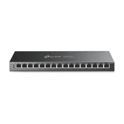 TP-Link 16-Port Gigabit Desktop Switch with 16-Port PoE+, Unmanaged, Gigabit Ethernet (10/100/1000), Full duplex, Power over Ethernet (PoE), Wall mountable