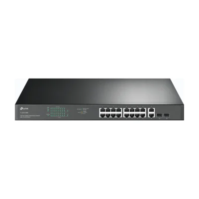 TP-Link 18-Port Gigabit Rackmount Switch with 16 PoE+, Unmanaged, Gigabit Ethernet (10/100/1000), Full duplex, Power over Ethernet (PoE), Rack mounting, 1U