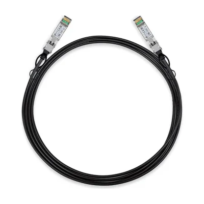 TP-Link 3 Meters 10G SFP+ Direct Attach Cable, 3 m, DAC, SFP+, SFP+