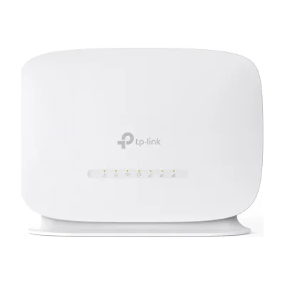TP-Link 300 Mbps Wireless N 4G LTE Router, Wi-Fi 4 (802.11n), Single-band (2.4 GHz), Ethernet LAN, 4G, White, Tabletop router