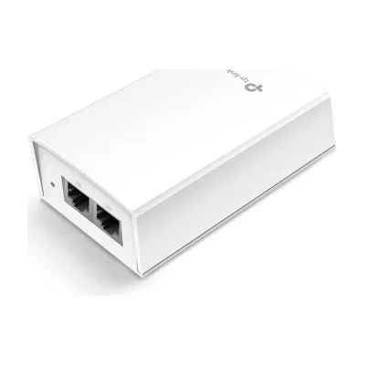 TP-Link 48V Passive PoE Adapter, Gigabit Ethernet, 10,100,1000 Mbit/s, 10/100/1000, Cat3, Cat4, Cat5, Cat5e, Cat6, White, 100 m