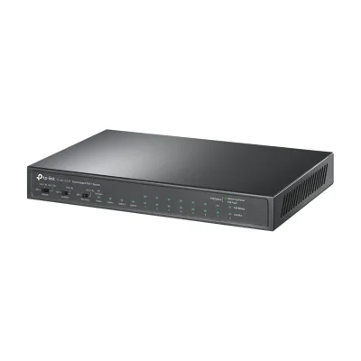 TP-Link 8-Port 10/100Mbps + 3-Port Gigabit Desktop Switch with 8-Port PoE+, Fast Ethernet (10/100), Power over Ethernet (PoE)