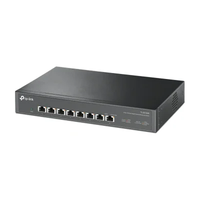 TP-Link 8-Port 10G Desktop/Rackmount Switch, Unmanaged, 10G Ethernet (100/1000/10000), Rack mounting, 1U