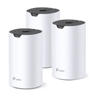 TP-Link AC1900 Whole Home Mesh Wi-Fi System, 3-Pack, White, Black, Internal, Mesh system, Omni-directional, FCC: <30 dBm (2.4 GHz), <30 dBm (5 GHz) CE: <20 dBm (2.4 GHz), <23 dBm (5 GHz), Dual-band (2.4 GHz / 5 GHz)