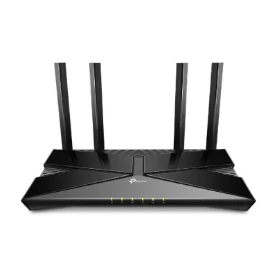 TP-Link Archer AX1800 Dual-Band Wi-Fi 6 Router, Wi-Fi 6 (802.11ax), Dual-band (2.4 GHz / 5 GHz), Ethernet LAN, Black, Tabletop router