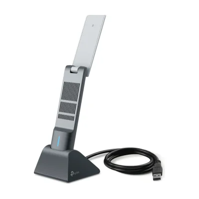 TP-Link Archer AX3000 High Gain Wireless USB Adapter, Wired & Wireless, USB, WLAN, Wi-Fi 6 (802.11ax), 3000 Mbit/s, Black