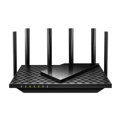 TP-Link Archer AX5400 Multi-Gigabit WiFi 6 Router, Wi-Fi 6 (802.11ax), Dual-band (2.4 GHz / 5 GHz), Ethernet LAN, Black, Desktop/pole router