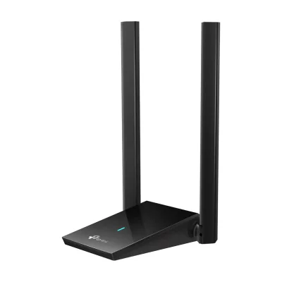 TP-Link AX1800 Dual Antennas High Gain Wireless USB Adapter, Wireless, USB, WLAN, 1800 Mbit/s, Black