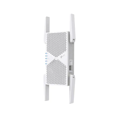 TP-Link BE6500 Dual-Band Wi-Fi 7 Range Extender, 1× 2.5 Gbps Ethernet Port, 100-240V~50/60Hz 0.3A, 4 External Antennas, putere maxima 15W