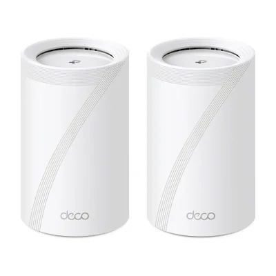 TP-Link BE9300 Whole Home Mesh Wi-Fi 7 System(Tri-Band), White, Internal, Mesh system, Tri-band (2.4 GHz / 5 GHz / 6 GHz), Wi-Fi 7 (802.11be), 11000 Mbit/s