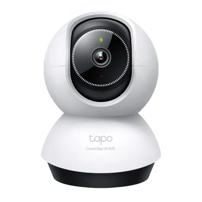 TP-Link Camera Supraveghere Wireless Pan/Tilt TC72, Senzor Starlight Progressive Scan CMOS 1/3”, Distanță focală: 4 mm, Apertură: F2.0, Field of View: 88° (pe diagonală), 75°(pe orizontală), 41°(pe verticală), rezolutie maxima 2K QHD 4MP (2560 x 1440