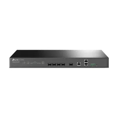 TP-Link DeltaStream 4-port Pizza-box GPON Optical Line Terminal, 1:128, 20000 m, Gigabit Ethernet, 100 - 240 V, 50 - 60 Hz, 38.4 - 72 V