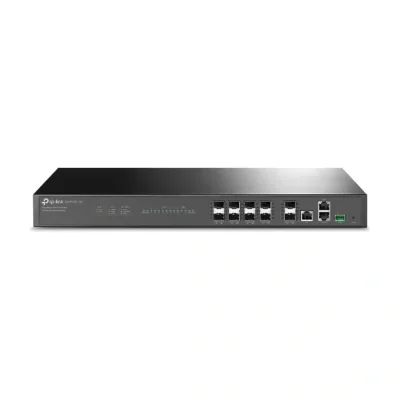 TP-Link DeltaStream 8-port Pizza-box GPON Optical Line Terminal, 1:128, 20000 m, Gigabit Ethernet, 100 - 240 V, 50 - 60 Hz, 38.4 - 72 V