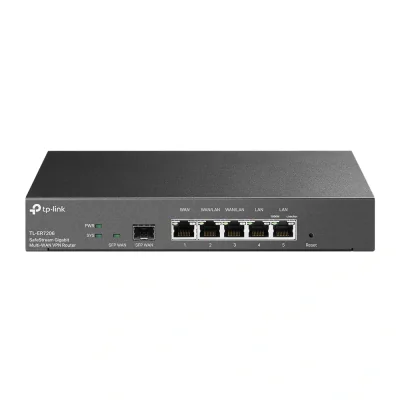 TP-Link Omada Gigabit VPN Router, Ethernet WAN, Gigabit Ethernet, Black