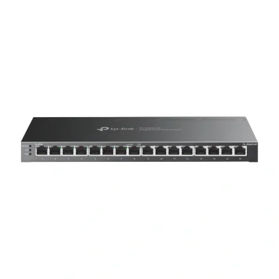 TP-Link JetStream 16-Port Gigabit Smart Switch with 8-Port PoE+, L2/L3/L4, Gigabit Ethernet (10/100/1000), Power over Ethernet (PoE)