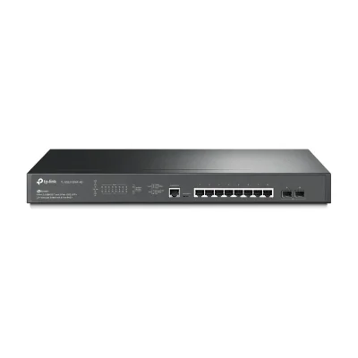 TP-Link JetStream 8-Port 2.5GBASE-T and 2-Port 10GE SFP+ L2+ Managed Switch with 8-Port PoE+, Managed, L2+, 2.5G Ethernet (100/1000/2500), Power over Ethernet (PoE), Rack mounting, 1U