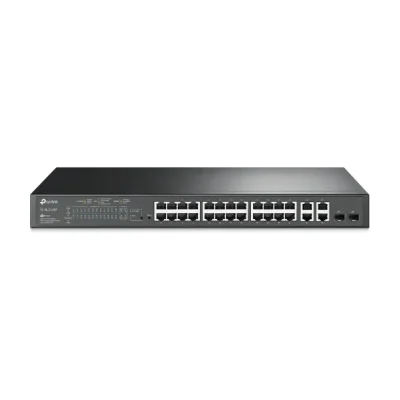 TP-Link JetStream TL-SL2428P, Managed, L2, Fast Ethernet (10/100), Power over Ethernet (PoE), Rack mounting, 1U